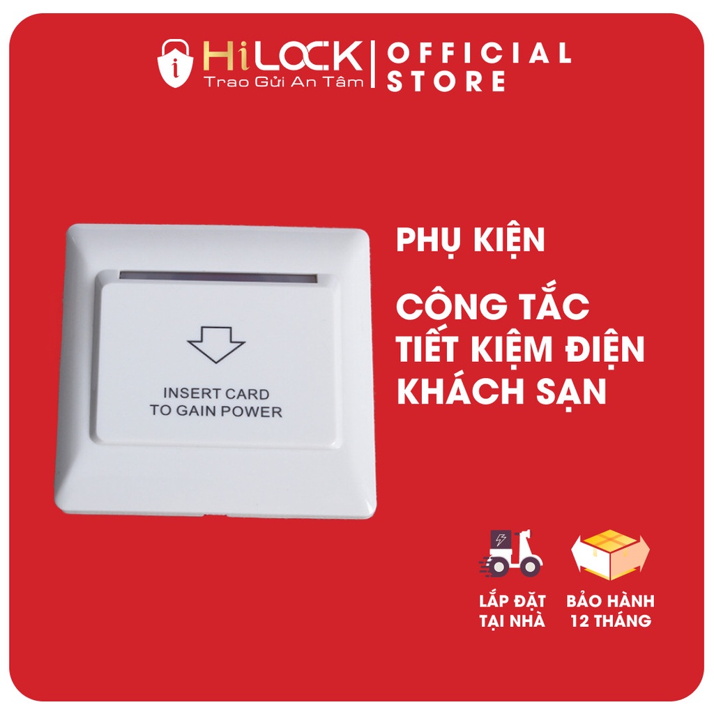 Công Tắc Tiết Kiệm Điện, thẻ từ khách sạn HLO-019 (không bao gồm thẻ từ)