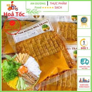  Nem Nướng Phên Nha Trang Kèm Nước Chấm Ngon   phên 500gr  adf 