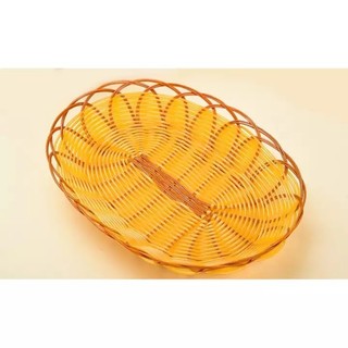 Rổ nhựa mây đựng đồ đa năng oval cao cấp