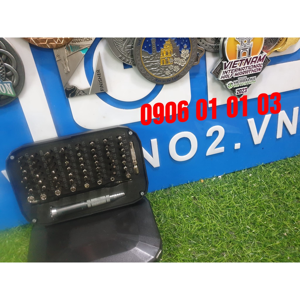 Bộ tua vít đa năng tua vit 59 trong 1 dụng cụ sửa điện thoại laptop đồ điện tử có nam châm