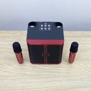 Loa Karaoke Bluetooth YS-232 Kèm 2 Micro Không Dây