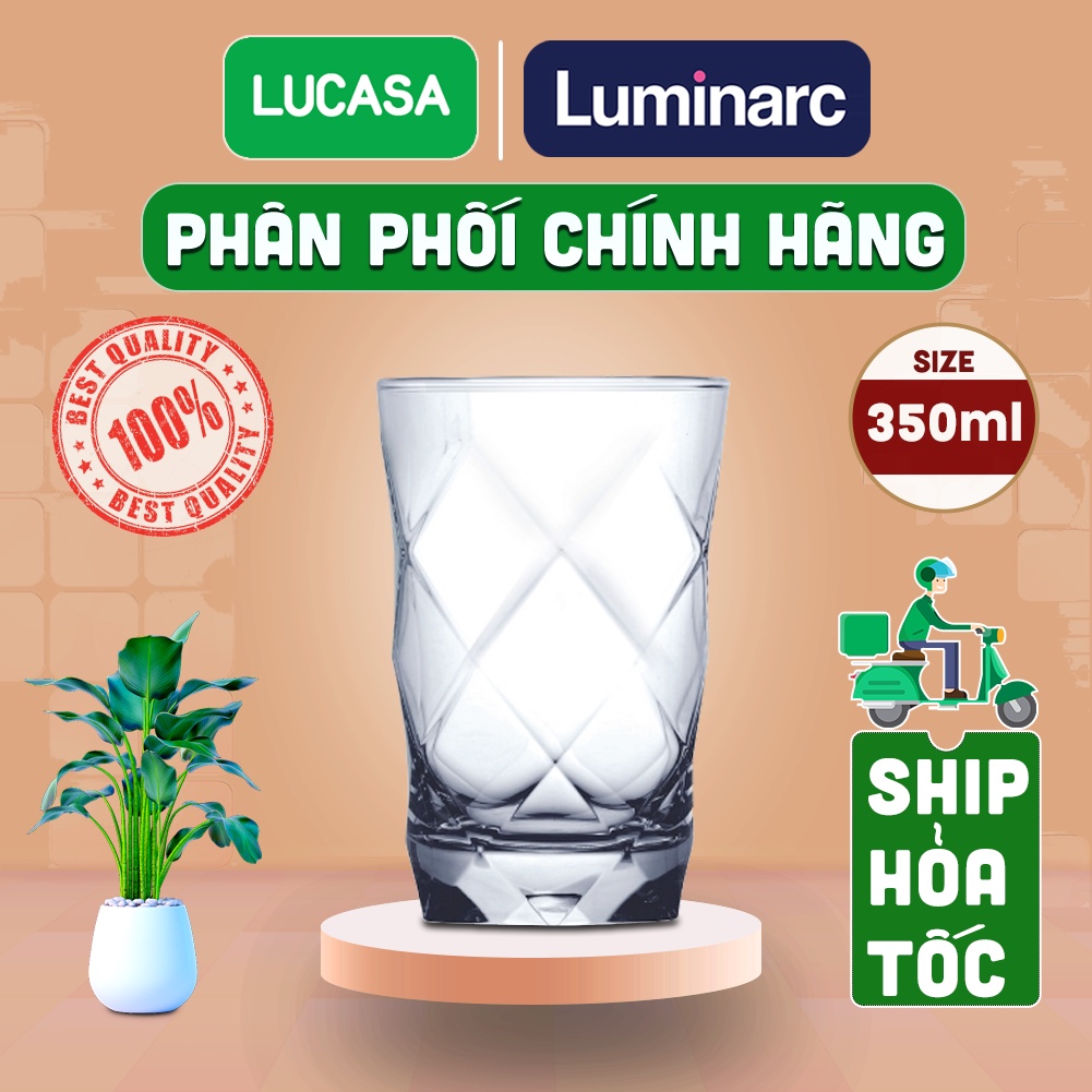 Ly Cao Thủy Tinh Luminarc Louvre 350ml | Phân Phối Chính Hãng