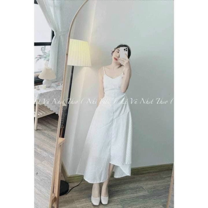 (Fom: <55kg) Đầm 2S Trắng Ngực Váy Chúa Nữ Tính, Đầm Công Chúa, Dự Tiệc, Thường Ngày, Ăn Cưới, Dã Ngoại JL02 | BigBuy360 - bigbuy360.vn