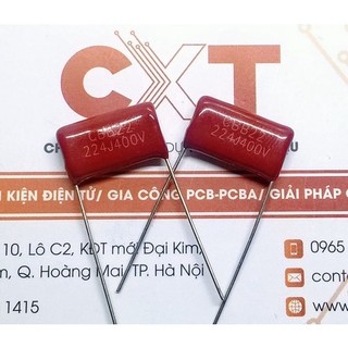 Tụ cbb22 15mm các giá trị 400v 630v 1kv 2kv