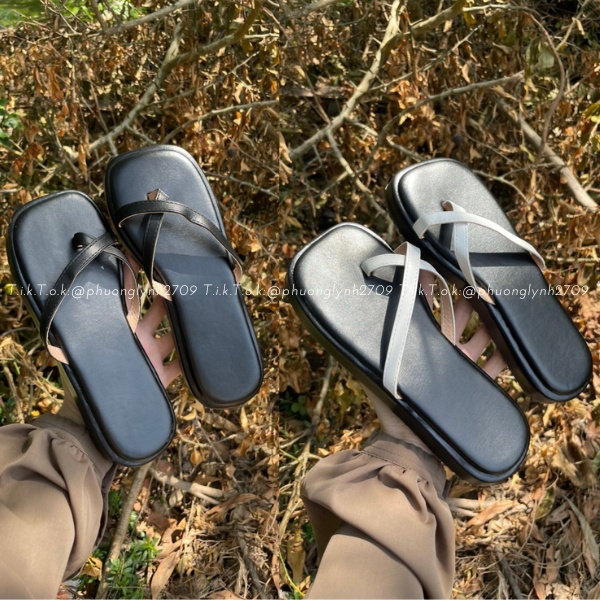 Dép sandal nữ , dép quai chéo , dép xỏ ngón dây chéo PLD139 - SHOP PHUONG LYNH