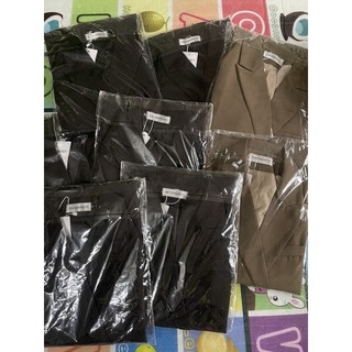 DT02 (SẴN) ÁO KHOÁC BLAZER CÓ ĐỆM VAI 2 CÚC NGANG