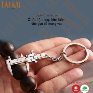 Thước kẹp mini gắn móc khoá