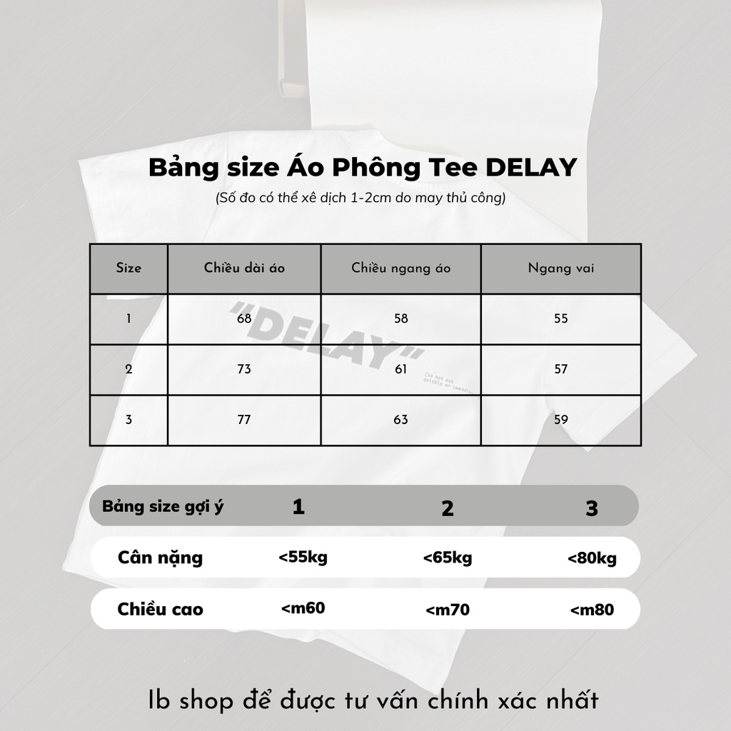 Áo Thun 2 Kiểu Baby Tee/ Dáng Rộng Oversize DELAY 2023 𝑩𝒚𝒄𝒂𝒎𝒄𝒂𝒎 | BigBuy360 - bigbuy360.vn