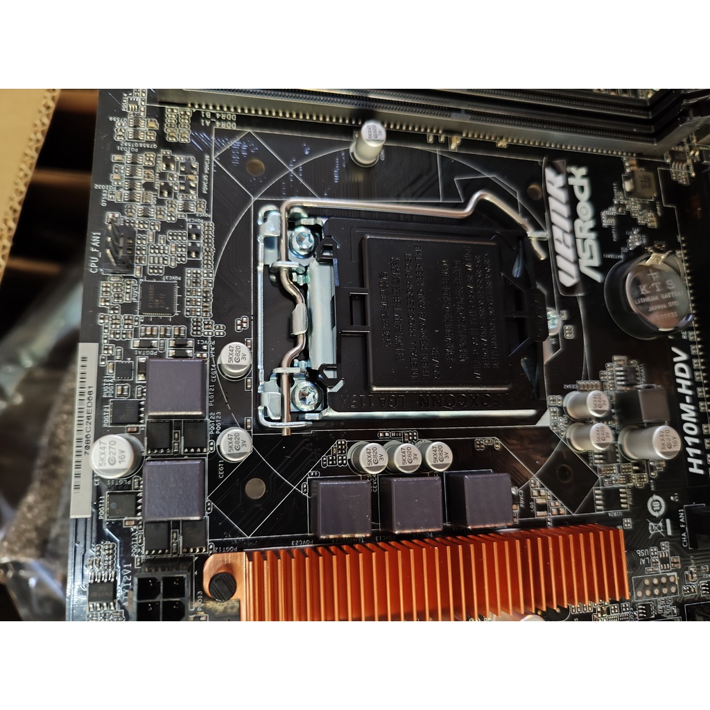 Mainboard Asrock H110M-HDV chính hãng tồn kho