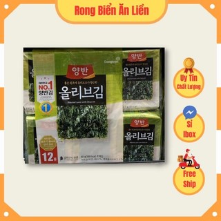Rong biển/Lá kim ăn liền vị dầu olive