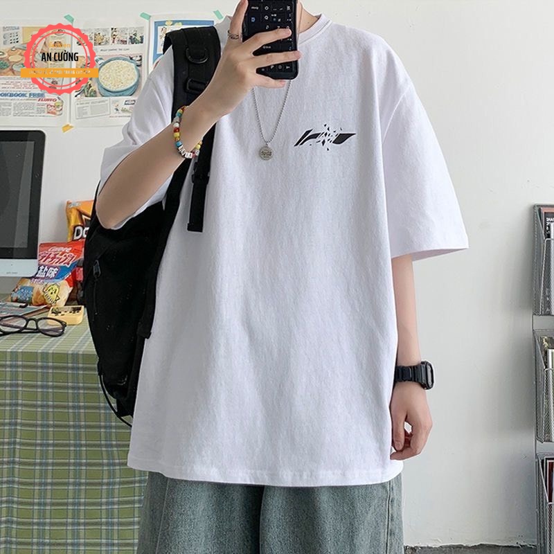 Áo thun nam, áo phông nam tay ngắn cổ tròn chất cotton  dày dặn thoáng mát ATN020 - An Cường Fashion