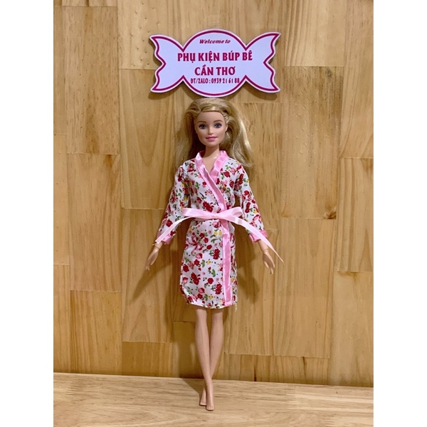 Đầm ngủ cho bup bê Barbie, Xinyi, Licca,…bup be cao 30cm