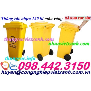 Thùng rác 120 lít