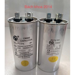 Tụ điều hòa 2 chân, 3 chân {CHỌN ĐÚNG MẪU} từ 25MF đến 70MF/tụ máy lạnh Casper, LG, Panasonic, Funiki.....
