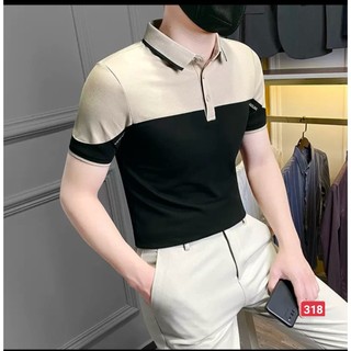 Áo thun nam polo cổ bẻ mẫu mới đẹp giá rẻ,áo phông Ali 318