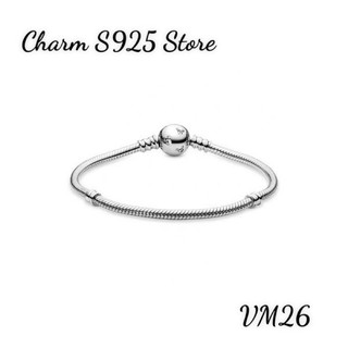 Vòng tay pan ale mềm đính đá mickey bạc s925 cao cấp