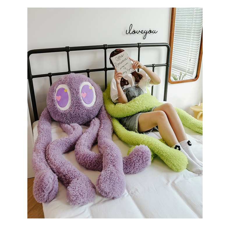 JUST STAR Thú Nhồi Bông Hình Bạch Tuộc Lớn Dễ Thương
