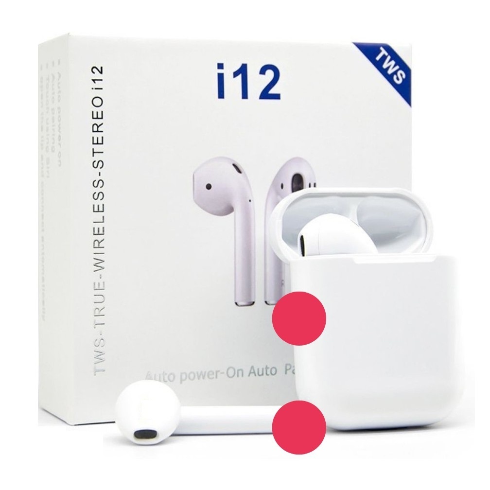 Tai nghe bluetooth không dây i12 TWS 5.0 Âm Thanh HIFI Hỗ Trợ Nhiều Dòng Máy - i12Trang