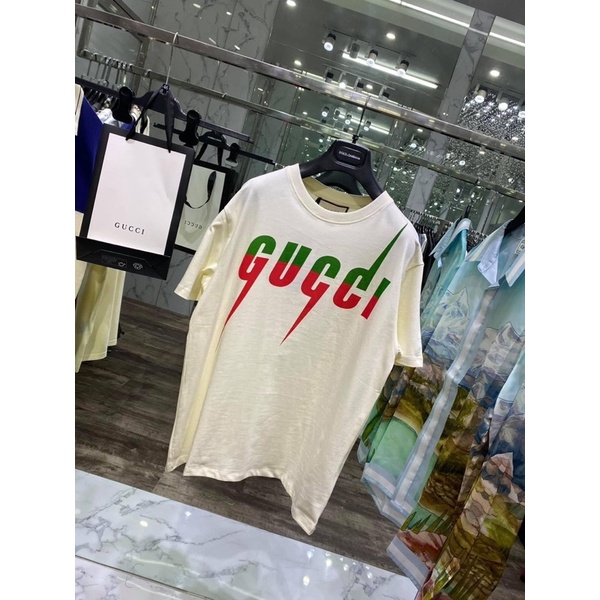 Áo Phông GC hãng full túi Zip tag cổ tag sườn hàng Quảng Châu Cao Cấp 100% Cotton
