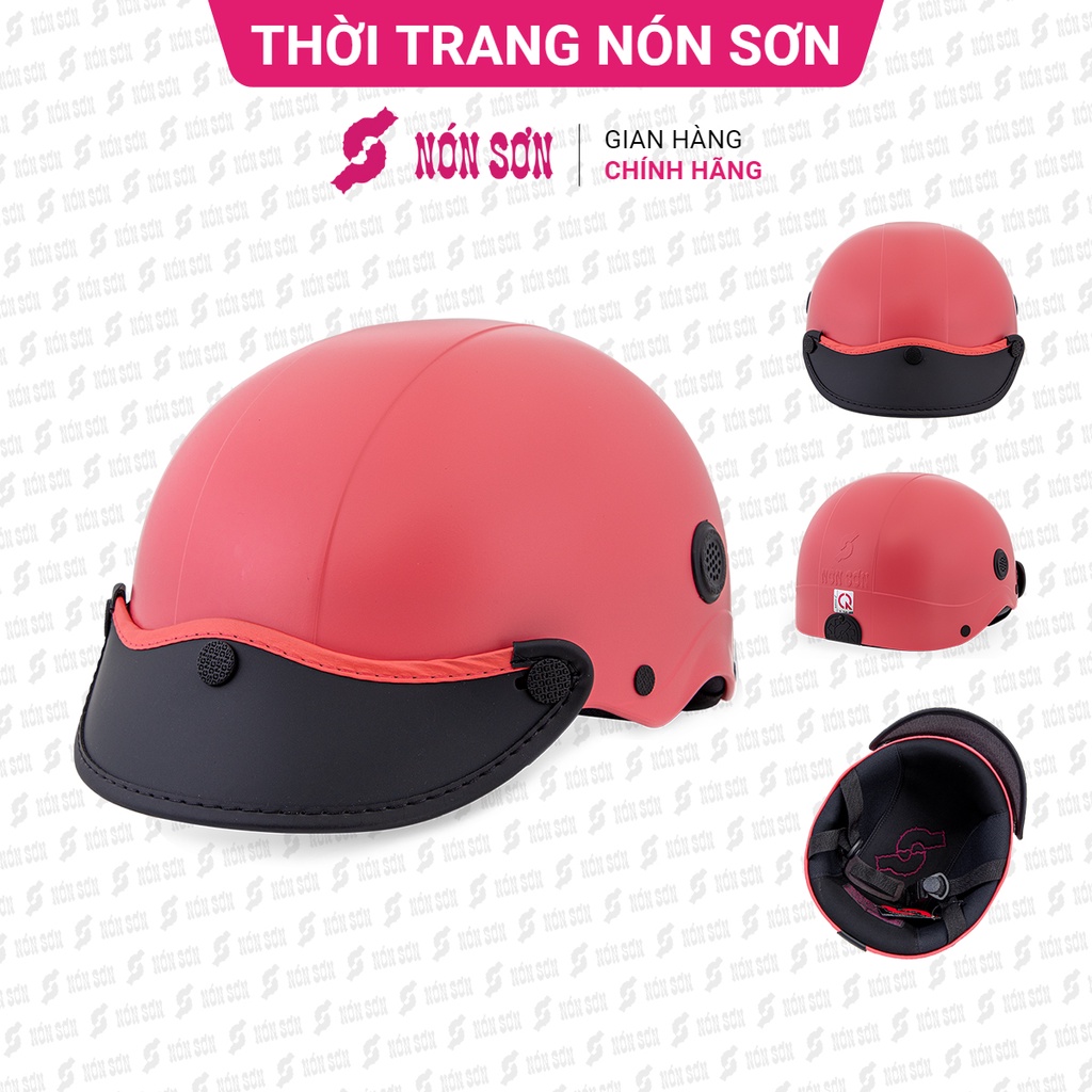 Mũ bảo hiểm nửa đầu lỗ thông gió chính hãng NÓN SƠN TG-HG359