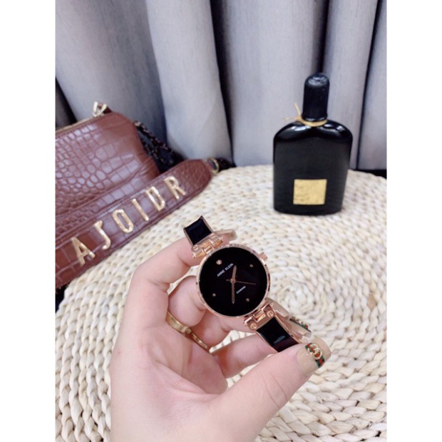 Đồng hồ Anne Klein nữ dây kim loại 5 màu xinh xinh Free Ship