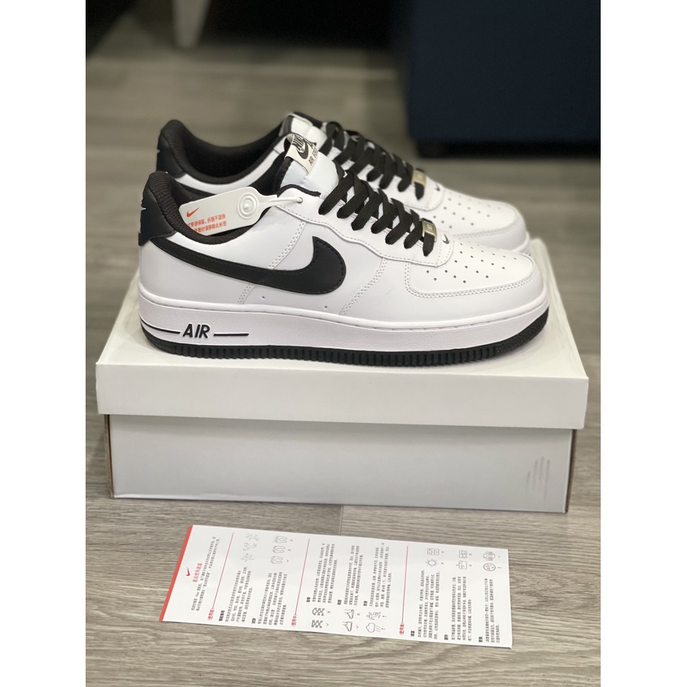 Giày _Nike Air Force 1 tích đen nam nữ, giày af1 tích đen gót đen bản S.Cấp Trung full phụ kiện quà tặng