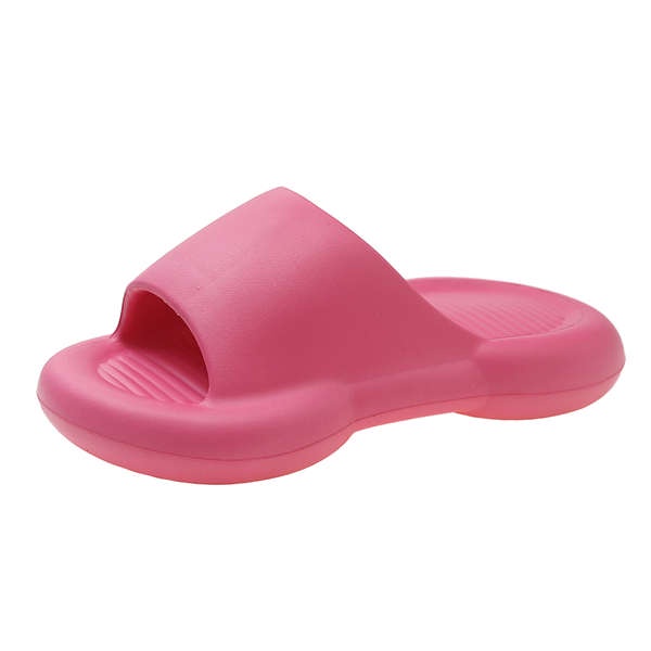 Dép lê bánh rán thời trang nữ mùa hè đi bên ngoài dép bánh mì