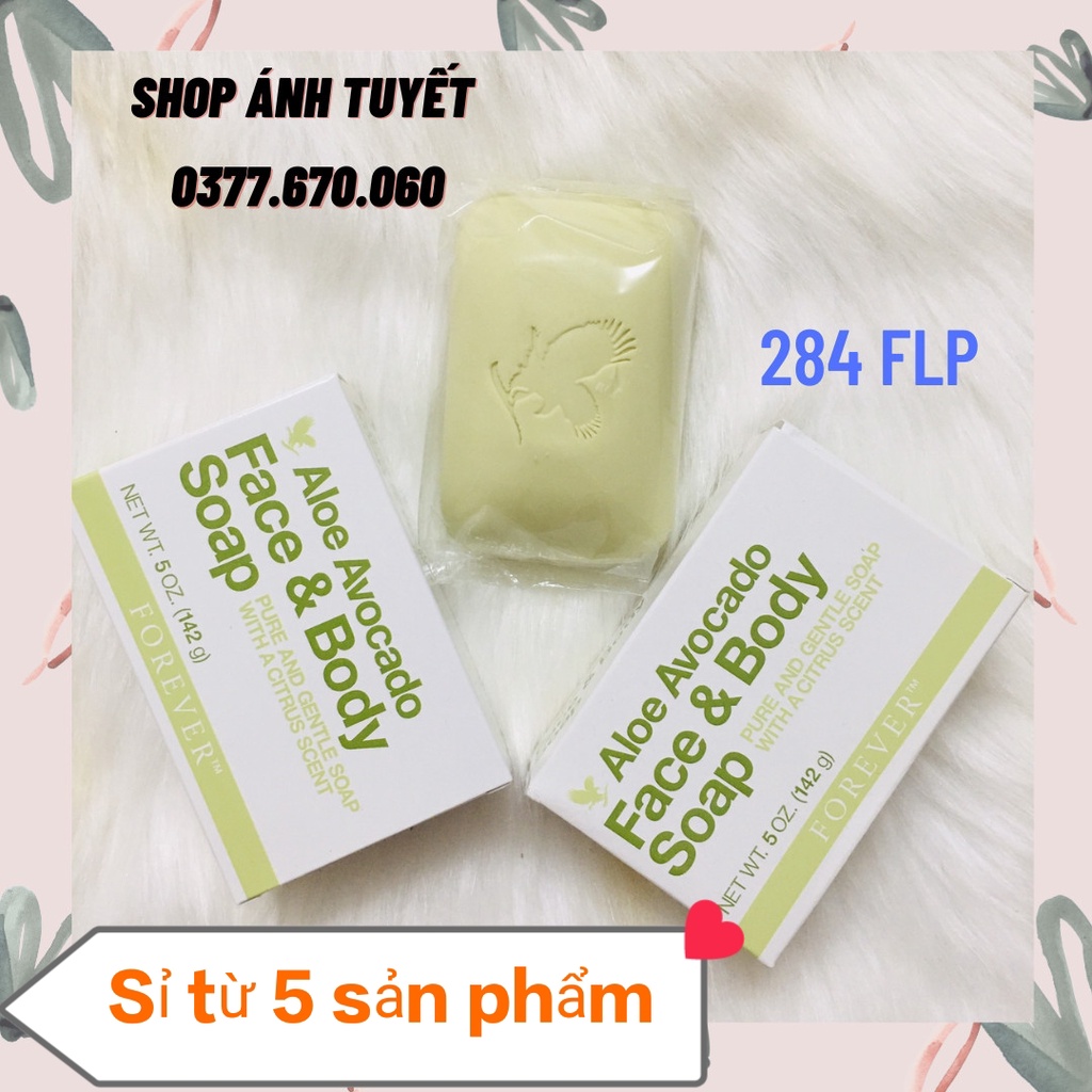 Xà phòng Làm Sạch Mặt & Cơ Thể Avocado Face & Body Soap 284 Flp