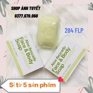 [GIÁ RẺ] Xà phòng Làm Sạch Mặt & Cơ Thể Avocado Face & Body Soap 284 Flp
