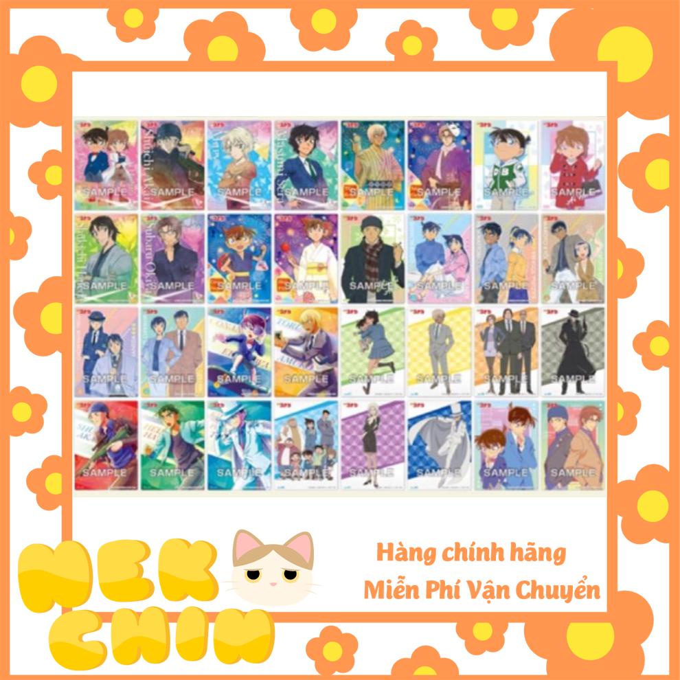 Thẻ clear nhân phẩm Conan hồng (1 thẻ)