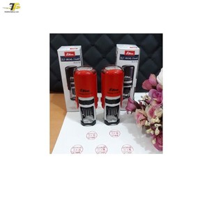 Khắc dấu tròn có ngày tháng năm size nhỏ nhất Shiny R-517D