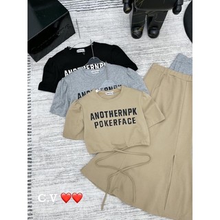 SET ÁO VÁY ĐUÔI CÁ QC ( ảnh thật mẫu mặc)