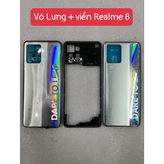 Vỏ lưng + viền Realme 8