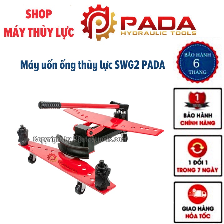 Máy uốn ống thủy lực SWG2 PADA - uốn ống sắt thép inox - Bảo hành 6 tháng