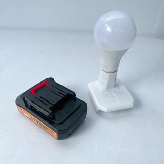 Đế đèn led pin mkt g 18v - 21v - ngàm đế đèn led thắp sáng chân pin mkt g
