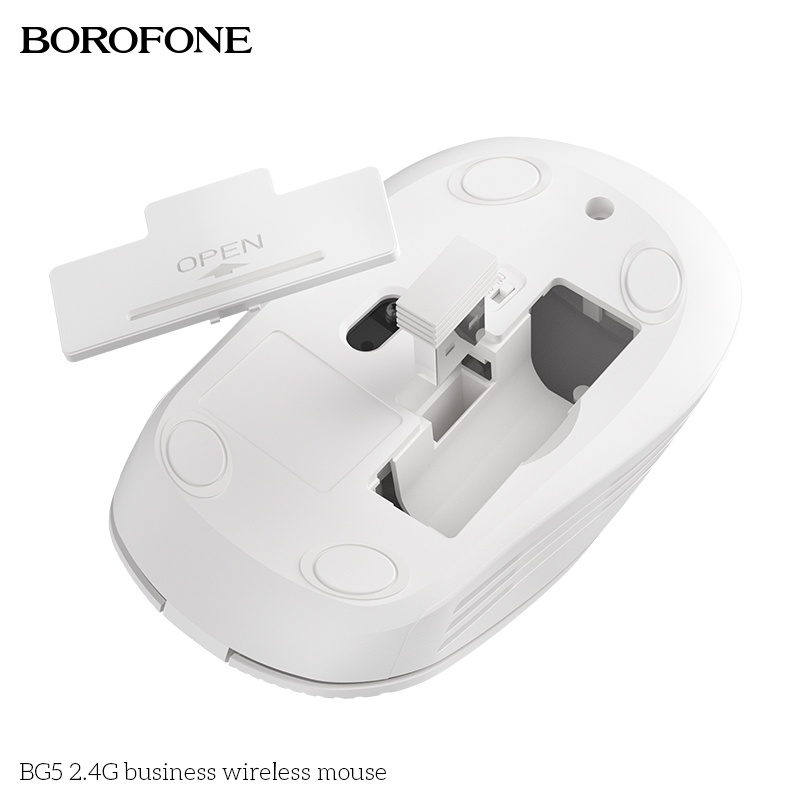 Chuột không dây BOROFONE BG5 wireless 2.4G - Chính hãng