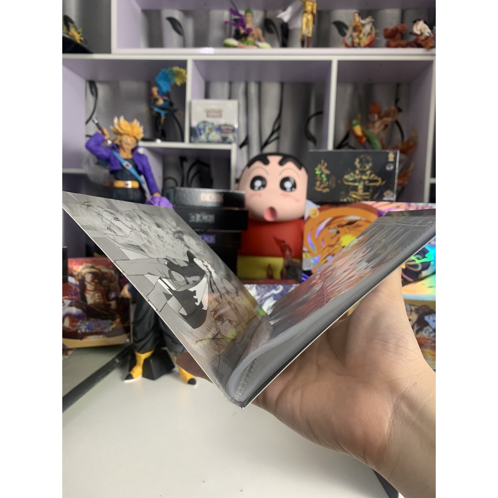 Album sổ đựng thẻ Naruto Kayou tặng kèm thẻ hiếm PR bên trong hàng có sẵn