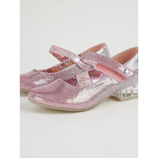 Giày búp bê cao gót phát sáng công chúa hồng/ xanh Elsa George form TO_hàng chính hãng UK