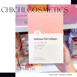 Hộp dưỡng đẹp da Delicious Fish Collagen Hàn Quốc