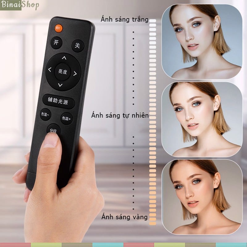 Đèn BD-P19  - Đèn LED Panel Kích Thước 19 Inch, Công Suất 300W, Trợ Sáng Cho Quay Phim, Studio Nhỏ, Livestream