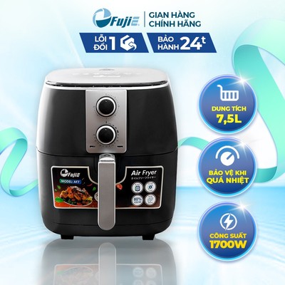 Nồi chiên không dầu cao cấp FujiE AF7 - 7.5L - Hàng chính hãng - Bảo hành điện tử 24 tháng