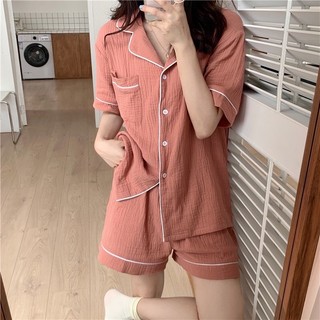 Bộ đùi vải Muslin mặc nhà (mới)(nhà NaNe)