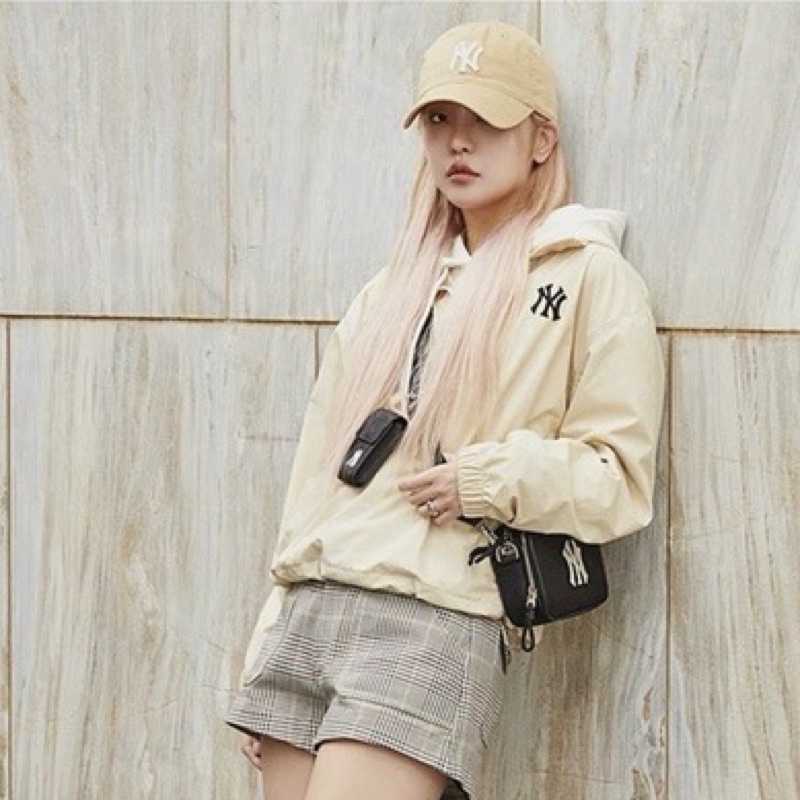 Túi Hộp Em Eo Bi Nam Nữ Unisex Hoạ Tiết Monogram NY Kèm Túi Nhỏ Chất Vải Size 18