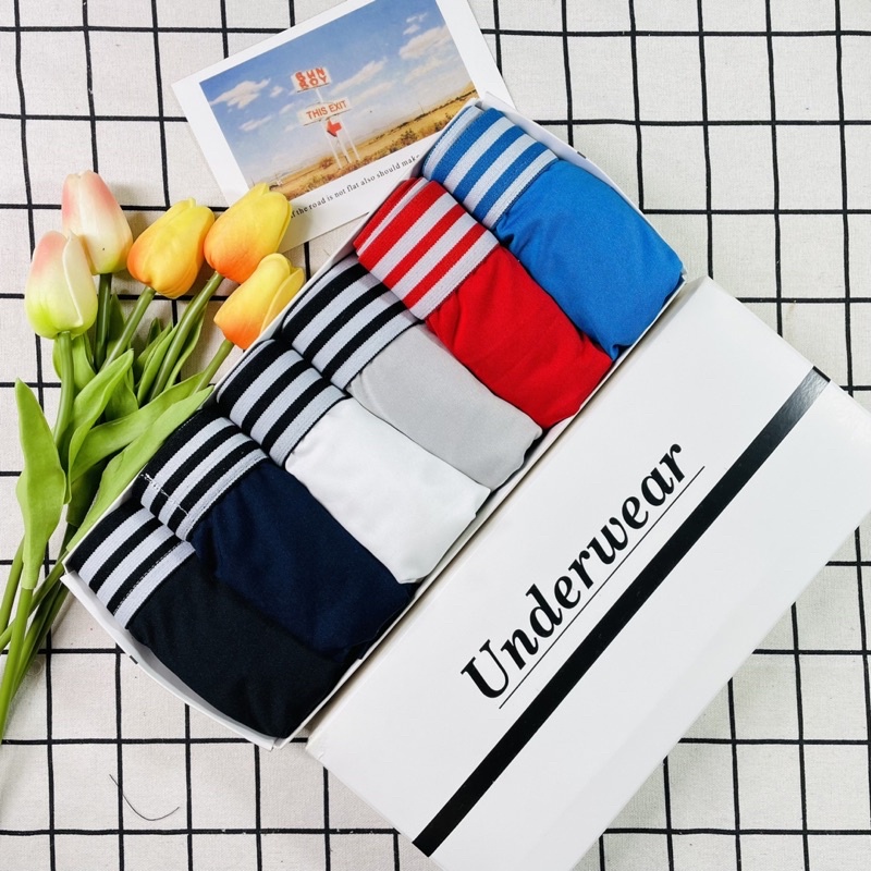 sét quần sịp đùi nam ADS đủ màu, đủ size chất vải thun lạnh, thoáng mát, thấm hút mồ hôi,thoáng khí,dễ vận động