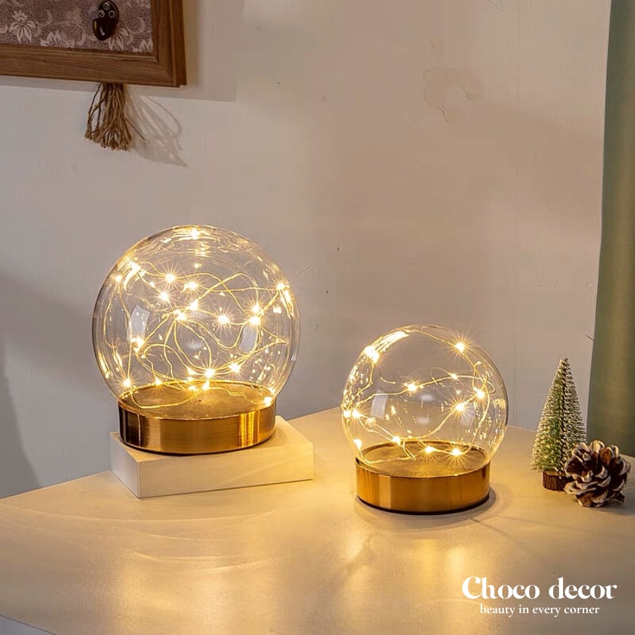 Dây đèn led trang trí fairylight đom đóm có sẵn pin