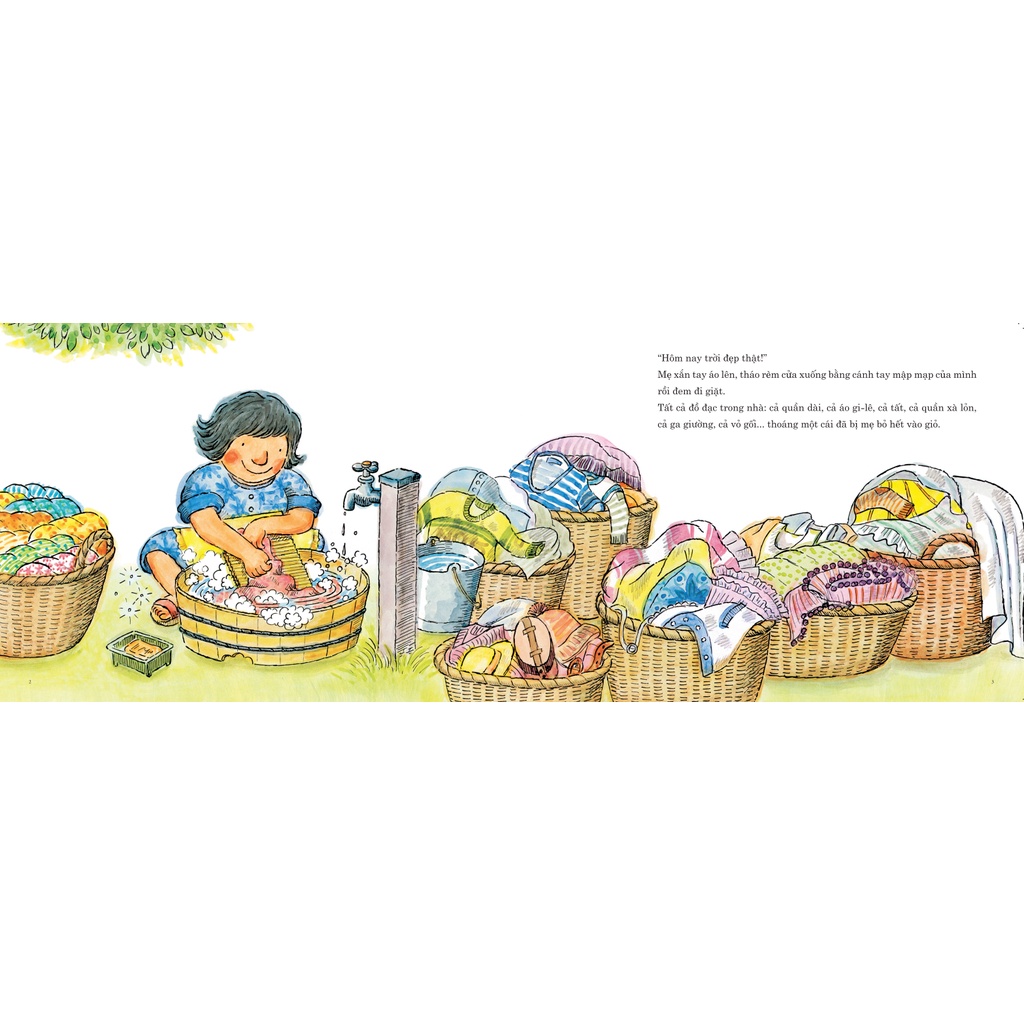 Sách - Ehon Phát triển quan sát cho bé 3 6 tuổi - Combo Mẹ Giặt Đồ (Tranh truyện ehon Nhật Bản cho bé) | BigBuy360 - bigbuy360.vn