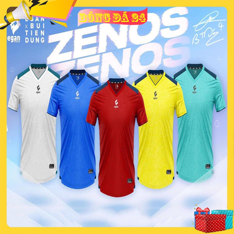 Quần Áo Bóng Đá EGAN ZENOS Cao Cấp ,Bộ Đồ Thể Thao Vải Co Giản 4 Chiều Thoáng Khí ,Thấm Hút Mồ Hôi Cực Tốt