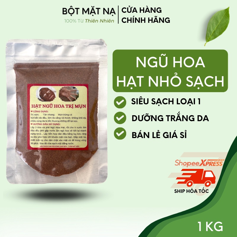 Ngũ Hoa Hạt Nhỏ Siêu Sạch Loại 1 [ GIÁ SỈ ], giúp giảm mụn, mờ thâm trên da mặt, làm mồi câu cá