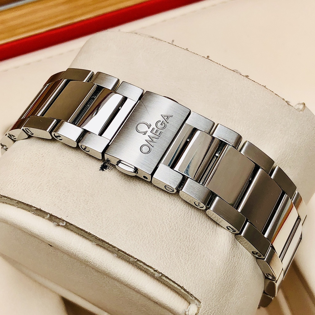 Đồng hồ nam omega dây thép đặc thanh lịch trẻ trung BH 12 tháng.