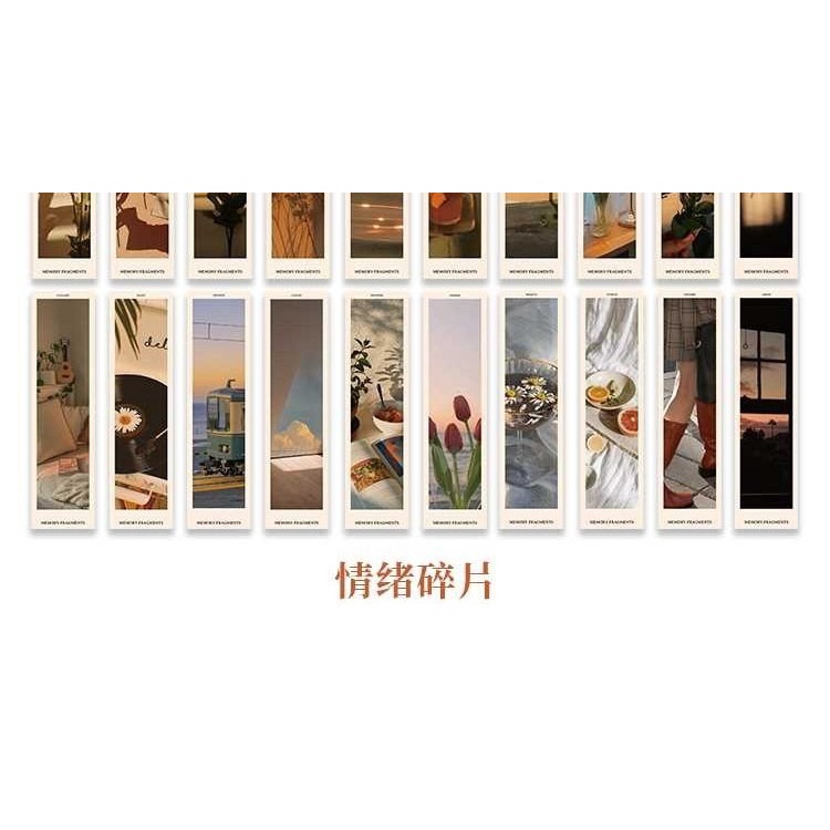 Bookmark Giấy, Thẻ Đánh Dấu Sách Set 10 Chiếc Nhiều Hình